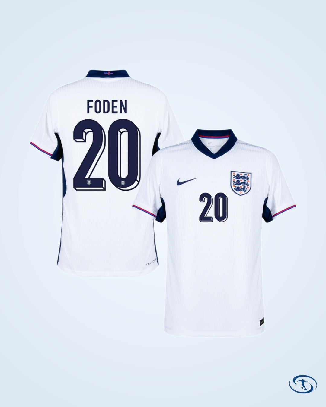 England Home Shirt 2024-2025 Player Version (Official Printing)