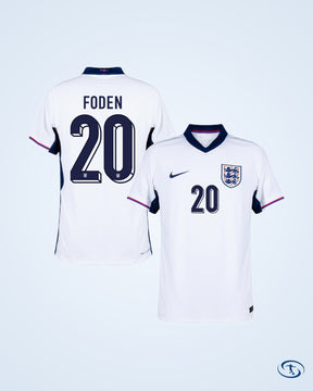 England Home Shirt 2024-2025 Player Version (Official Printing)
