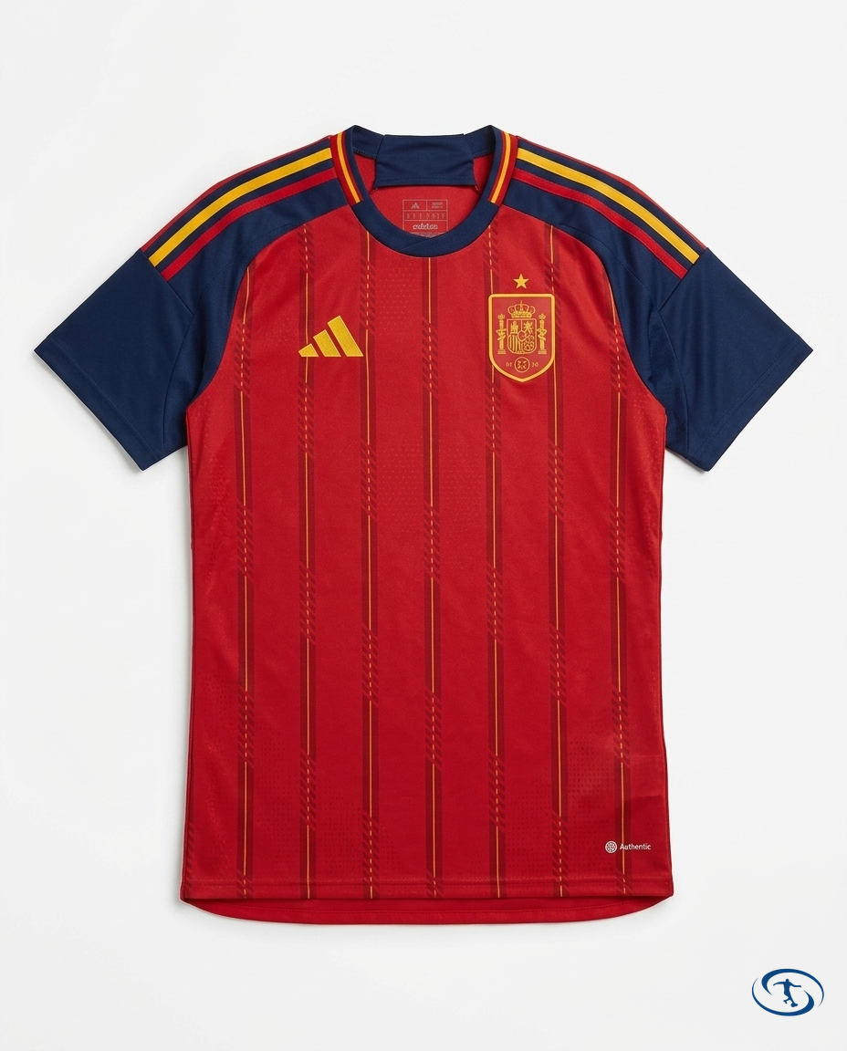 Spain Jersey Home 2026/27 Player Version Adidas Men's - Packshot | Sant Sport