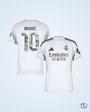 Real Madrid Home Modrić 10 Special Edition Shirt 2025-2026 - Men's