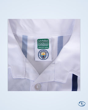 Score Draw Man City Away Retro Shirt 1992-1993 - Men's