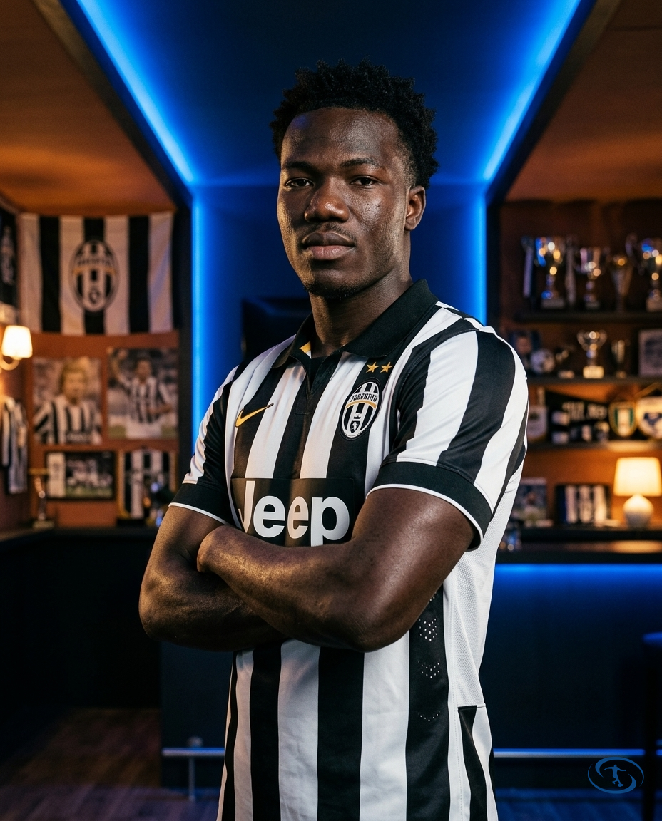 Camisa Juventus Home Retrô 2014/2015 - Torcedor Nike Masculina - Preto e Branco - Side View | Sant Sport