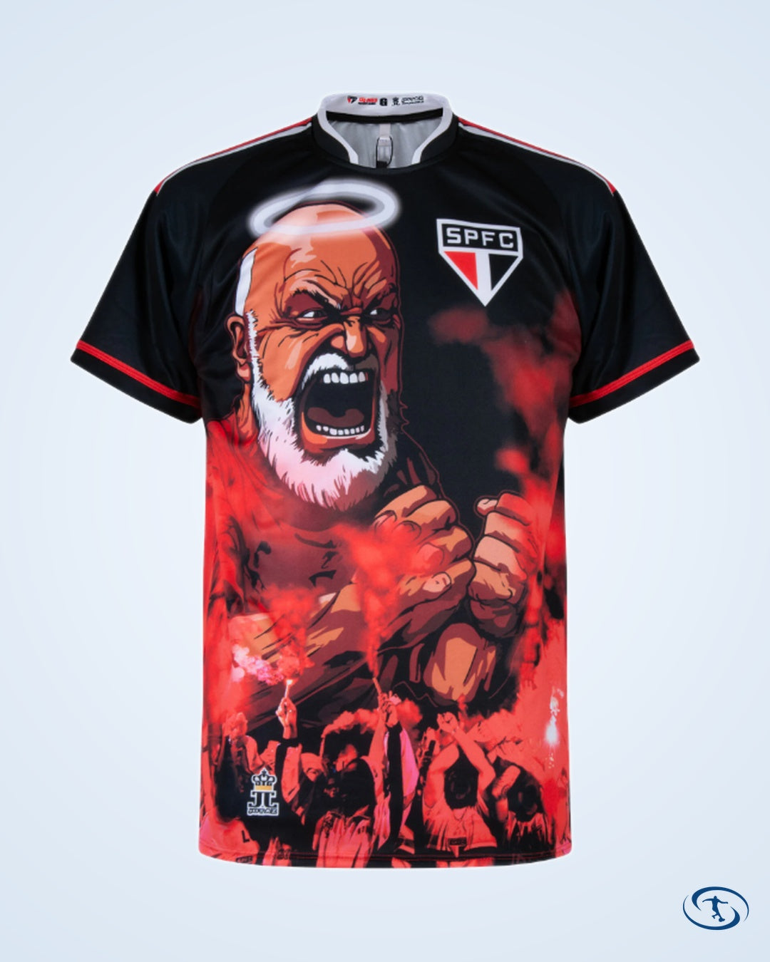 Sao Paulo Crowd That Leads Support Shirt - Jotaz (Black) - Men's