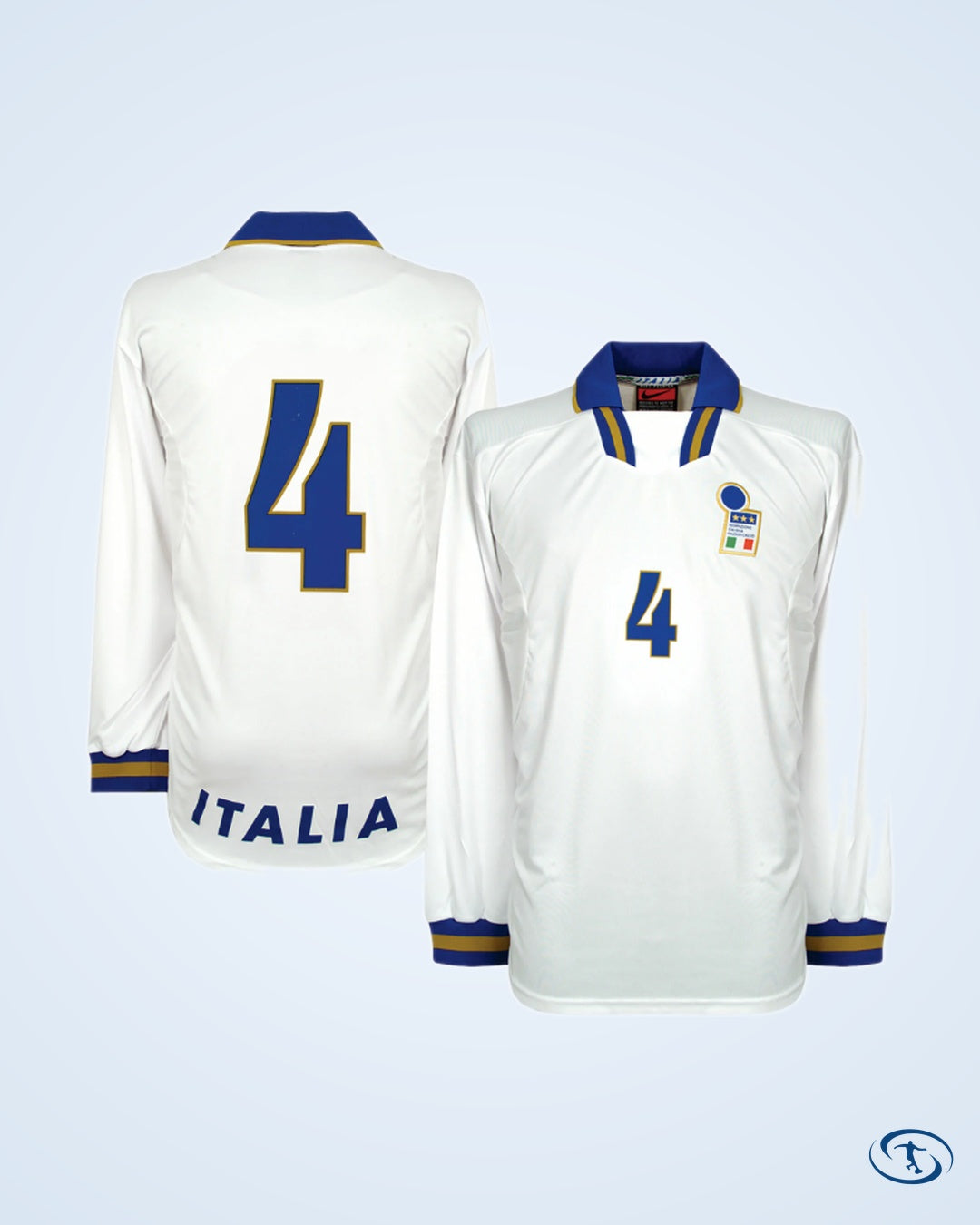 Italy 1996-1998 Away Shirt - NEW (In Bag w/tags) Player Issue No.4 (Carboni) - Size XL - Men's