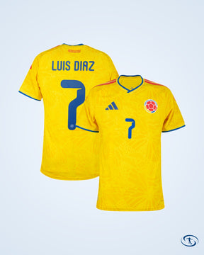 Colombia Authentic Shirt 2026-2027 Player Version (Official Printing)