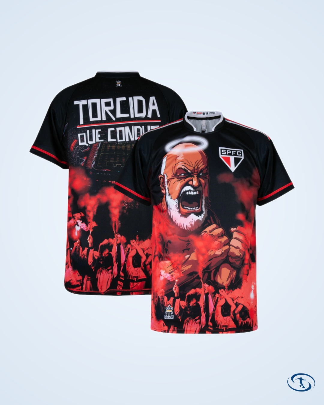 Sao Paulo Crowd That Leads Support Shirt - Jotaz (Black) - Men's