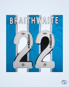 Gremio Home Braithwaite 22 Shirt 2025 (Official Printing) - Men's