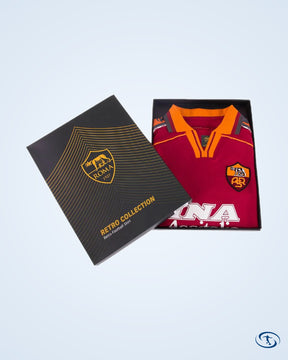 AS Roma Home Retro Shirt 1998-1999 - Men's