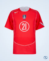 South Korea Home J S Park 21 Shirt 2004-2005 (Reissue) - Men's | Sant Sport