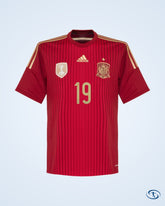 Spain Home Diego Costa Shirt 2014 2015 - Men's | Sant Sport