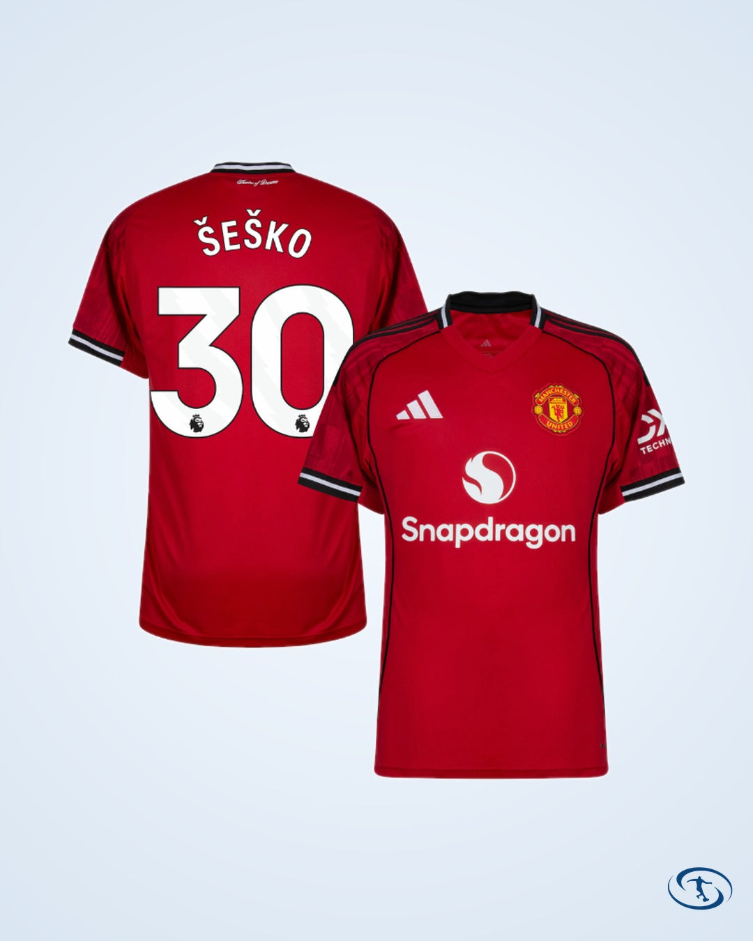 Man Utd Home Shirt 2025-2026 Fan Version (Premier League)