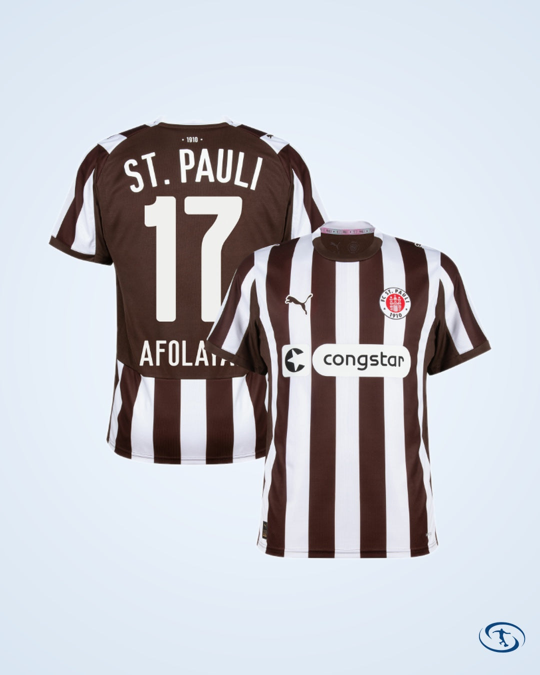St Pauli Home Shirt 2025-2026 (Official Printing)