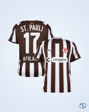St Pauli Home Shirt 2025-2026 (Official Printing)