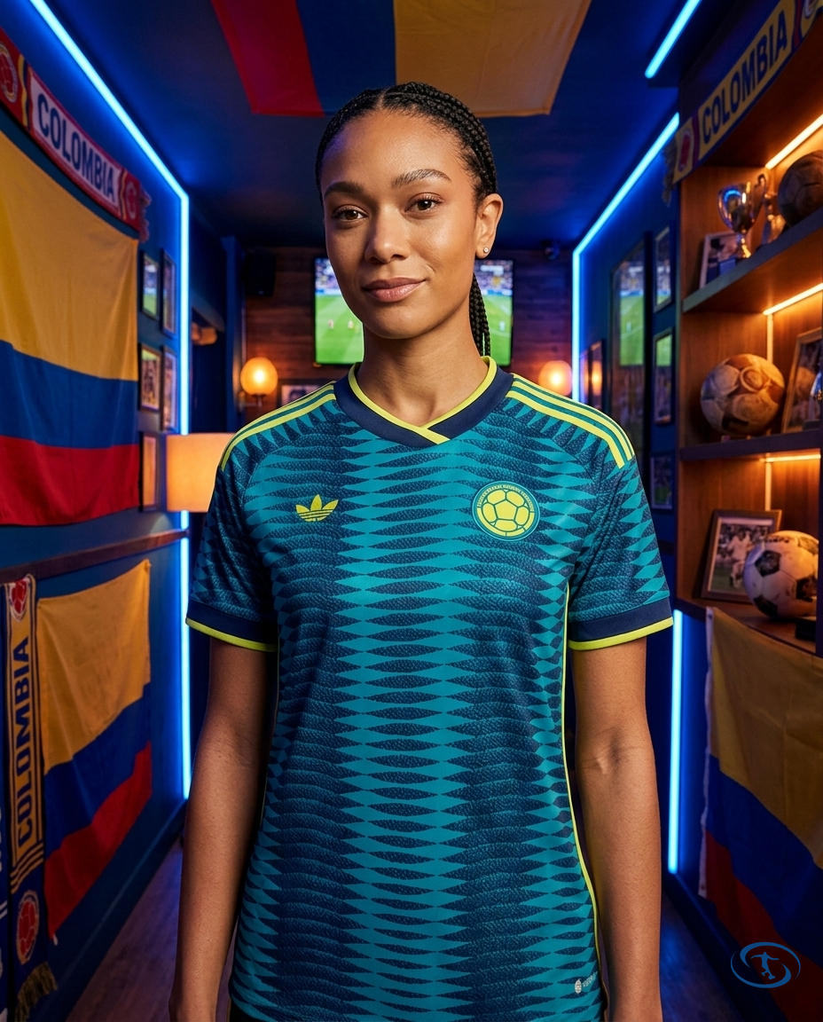 Camisa Colômbia Away 2026/27 Torcedor Adidas Feminina - Front View | Sant Sport