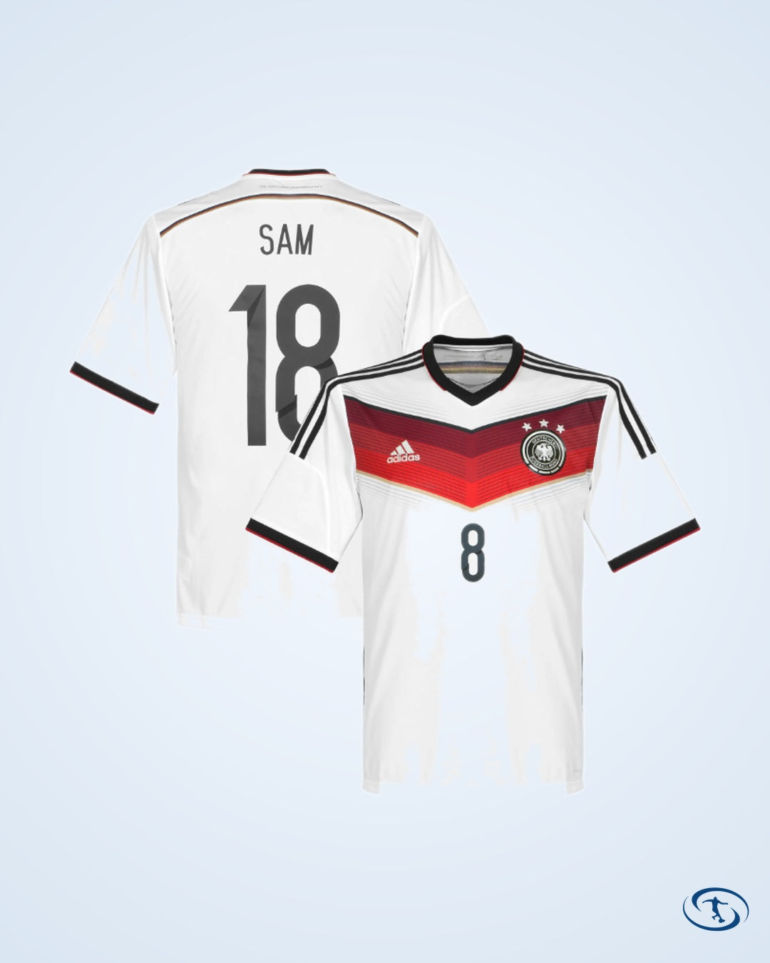 Germany Home Sam 18 Shirt 2014-2015 - NEW - Men's