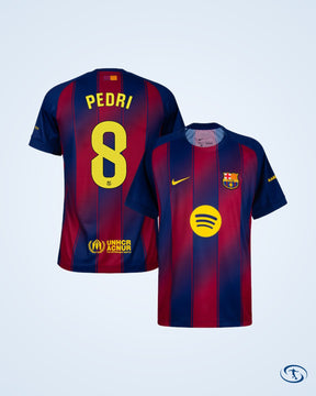 Barcelona Home KIDS Shirt 2025-2026 Fan Version (La Liga) - Kids