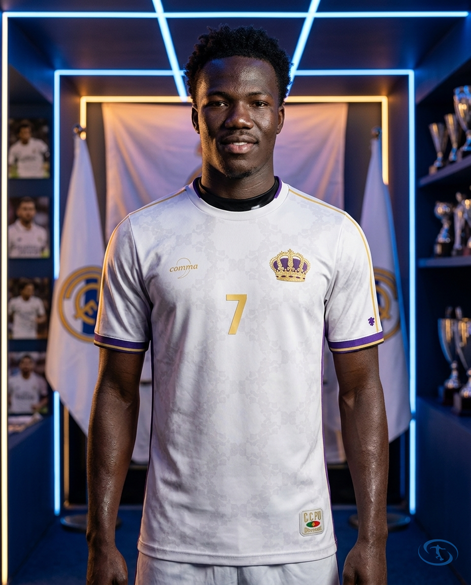 Camisa "The Siu" CR7 Real Madrid Branca El Classico Masculina - Branco - Front View | Sant Sport
