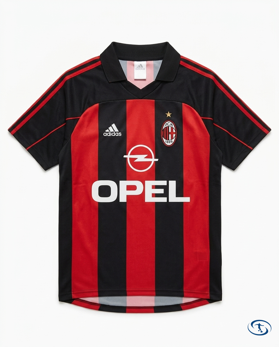 AC Milan Jersey Retro 2002 - Packshot | Sant Sport