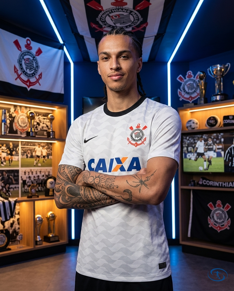 Corinthians Jersey Home 2012/13 Mundial Retro - Nike Men's Branco - Side View | Sant Sport