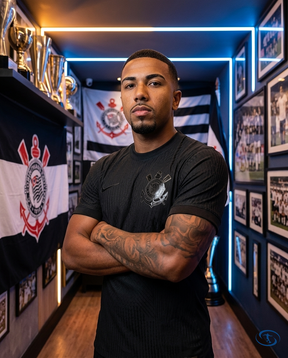 Corinthians Jersey Away 2024/25 Player Version Nike Men's - Black - Side View | Sant Sport