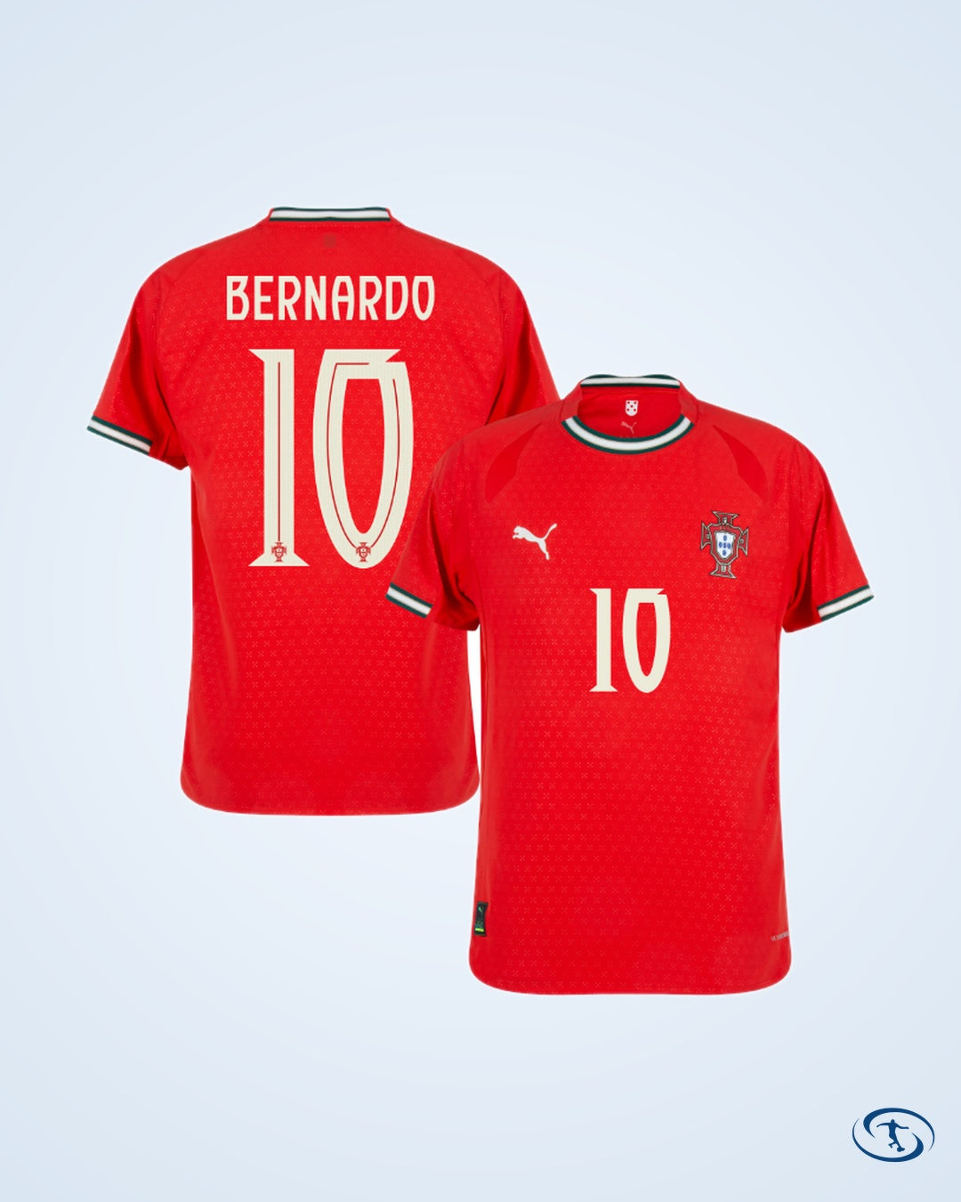 Portugal Home Player Shirt 2025-2026 (Official Printing) - Men's