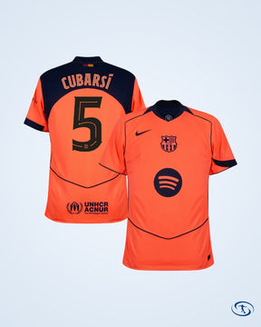 Barcelona 3rd Lewandowski 9 Shirt 2025-2026 (Champions League) - Men's