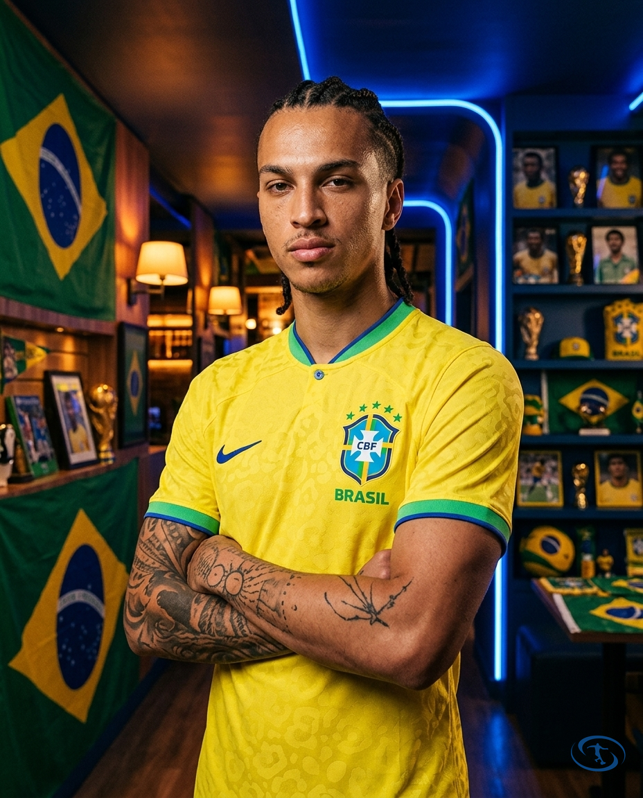 Camisa Seleção Brasileira Home 2022 Torcedor Nike Masculina - Amarela - Side View | Sant Sport