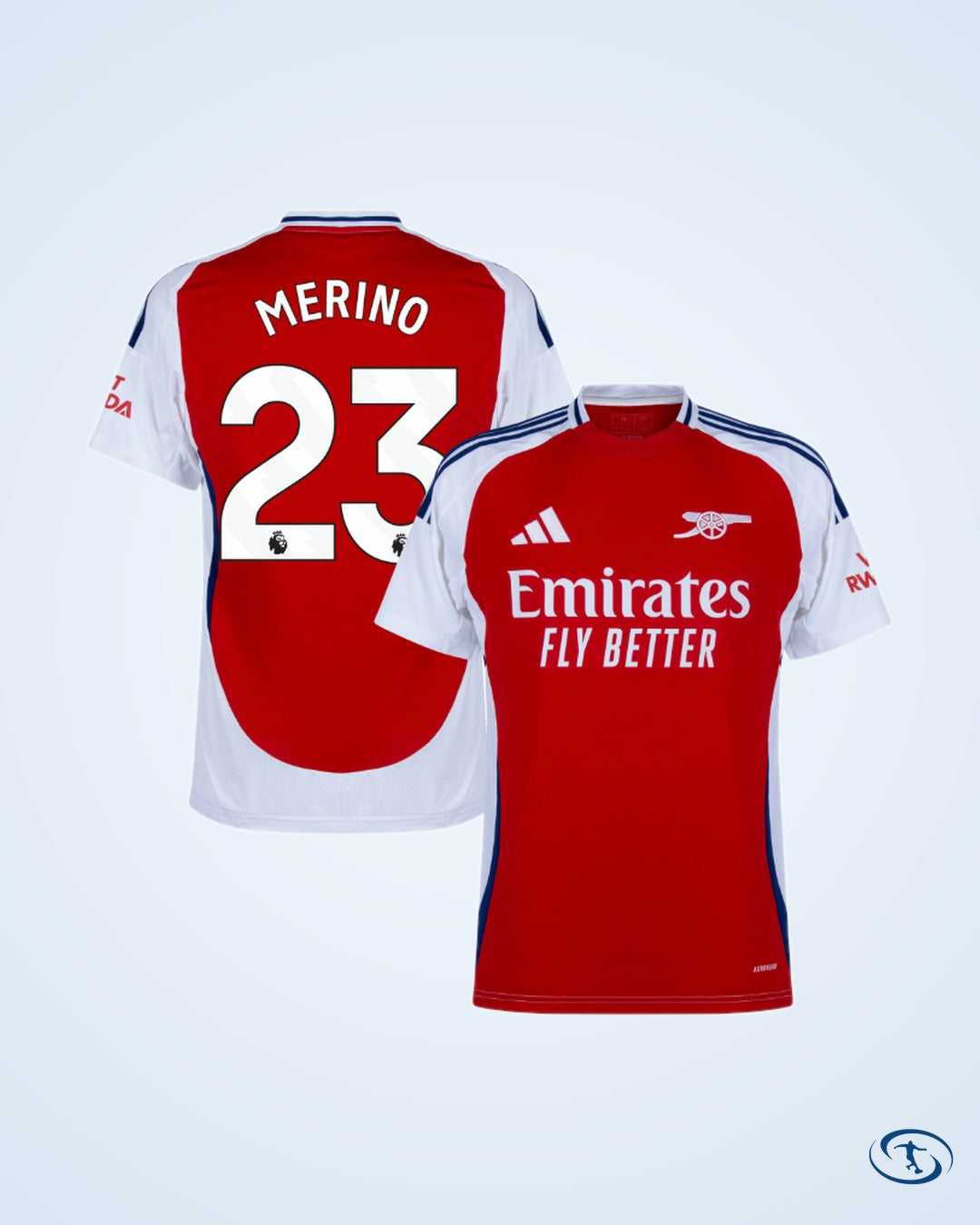 Arsenal Home Player Number Shirt 2024-2025 (Premier League) - Men's