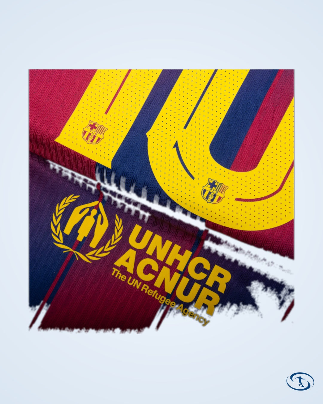 Barcelona Home Lamine Yamal 10 Shirt (Champions League Printing) - Men's