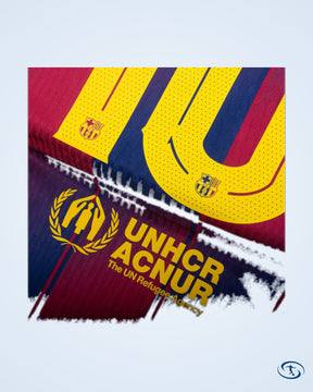 Barcelona Home Lamine Yamal 10 Shirt (Champions League Printing) - Men's