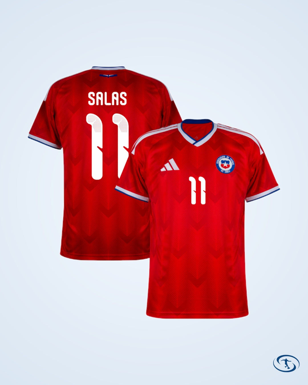 Chile Home Shirt 2026-2027 Fan Version (Official Printing)