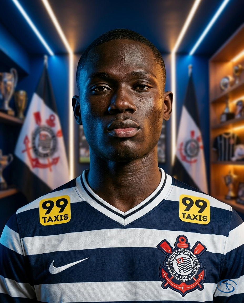 Corinthians Jersey Away 2014/15 Retro Nike Men's - Blue & White - Badge Close-Up | Sant Sport