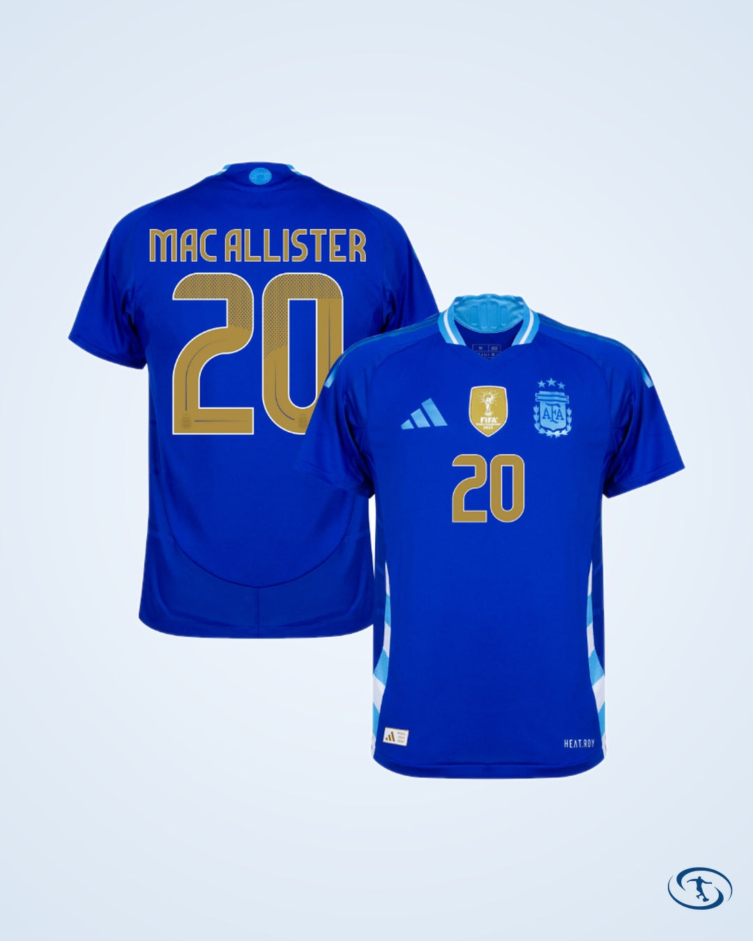 Argentina Away Authentic Player Version Shirt 2024-2025 (Official Printing) - Men's