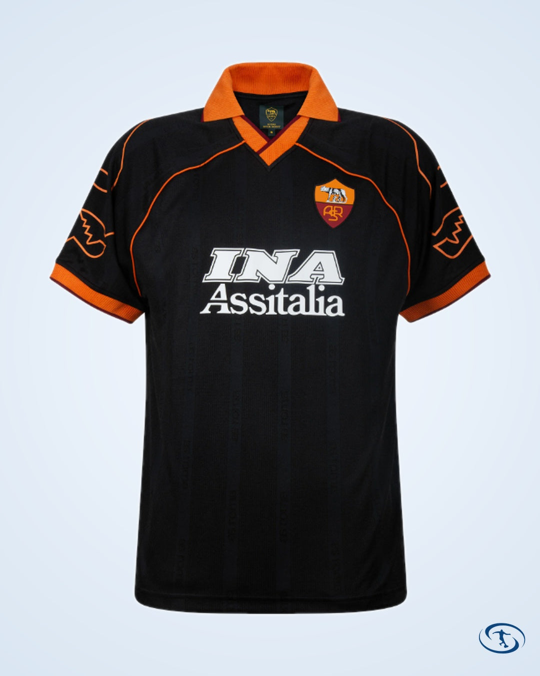 AS Roma Retro 3rd Montella 9 Shirt 1999-2000 (Retro Flex Printing) - Men's | Sant Sport