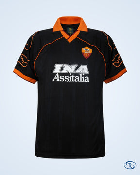 AS Roma Retro 3rd Montella 9 Shirt 1999-2000 (Retro Flex Printing) - Men's | Sant Sport