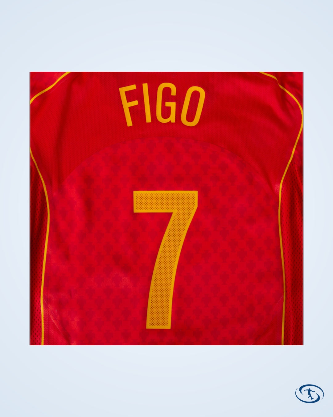 Portugal Home Figo 7 Jersey (Reissue) 2004-2005 - Men's