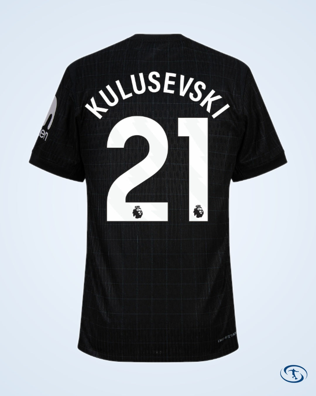 Tottenham Authentic Away Player Number Shirt 25-26 (Premier League) - Men's