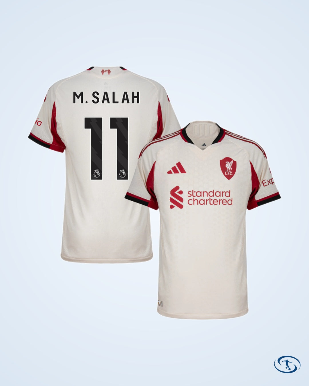Liverpool Authentic Away Player Number Shirt 2025-2026 (Player Version) - Men's