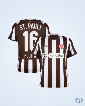 St Pauli Home Shirt 2025-2026 (Official Printing)