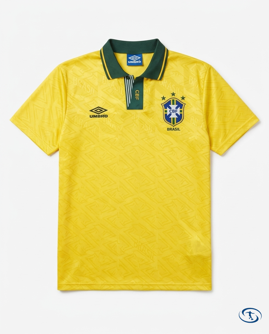 Brazil Jersey Retro Home 1991/93 Nike Men's - Packshot | Sant Sport
