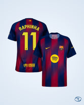 Barcelona Home KIDS Shirt 2025-2026 Fan Version (La Liga) - Kids