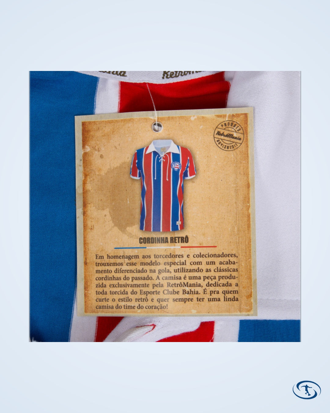 Esporte Clube Bahia Retro Away Shirt 1950 - Men's