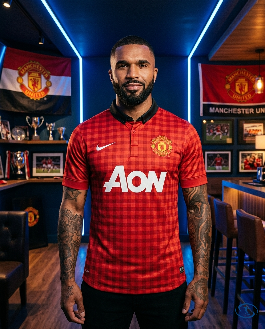 Camisa Manchester United Home Retrô 2013/14 Torcedor Nike Masculina - Vermelho - Front View | Sant Sport