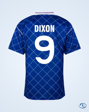 Score Draw Chelsea Home Retro Shirt 1987-1988 (Retro Flock Printing) - Men's