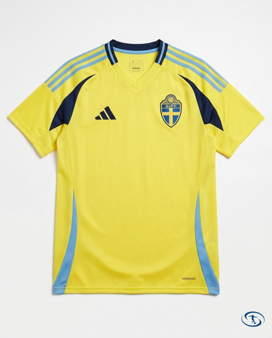 Sweden Jersey Home Eurocopa 24/25 - Packshot | Sant Sport