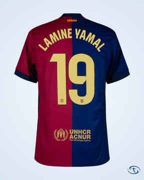 Barcelona Home Shirt 2024-2025 Fan Version (La Liga)