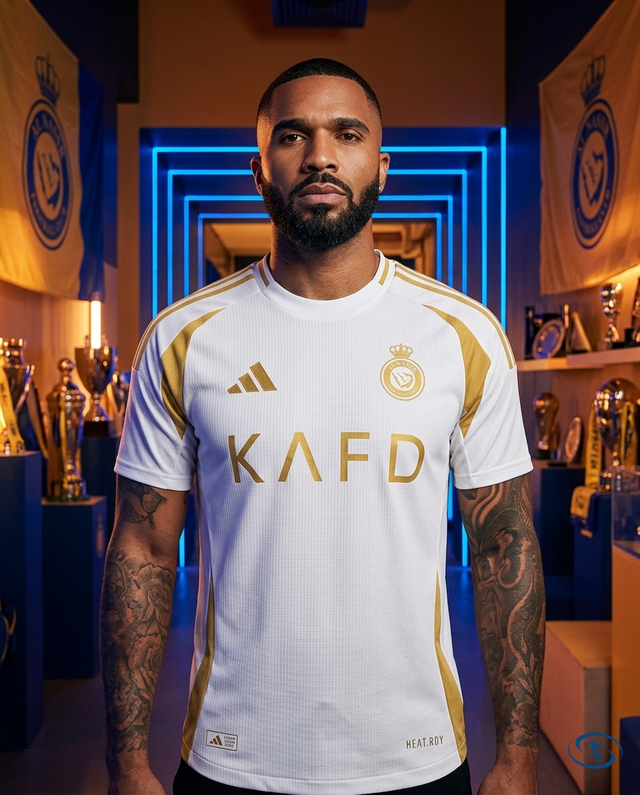 Camisa Al-Nassr Third 2024/25 Jogador Adidas Masculino - Branco - Front View | Sant Sport