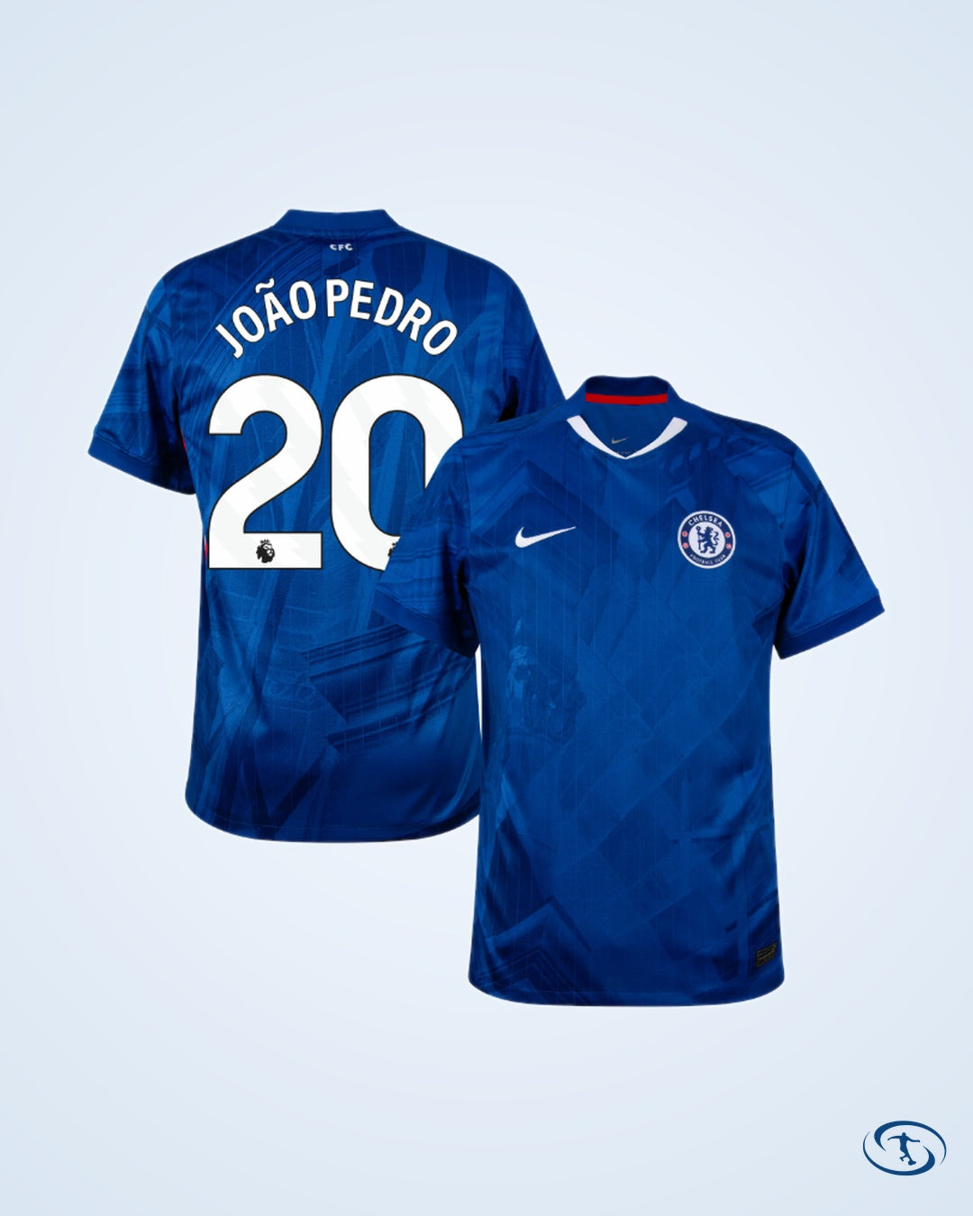 Chelsea Home João Pedro 20 Jersey 2025-2026 (Premier League) - Men's