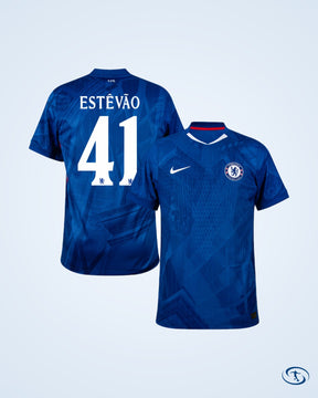 Chelsea Home Caicedo 25 Shirt 2025-2026 Fan Version (Champions League)