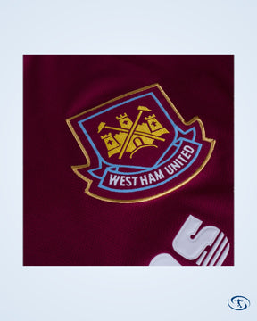 Score Draw West Ham Utd Home Retro Shirt 1999-2001 - Men's